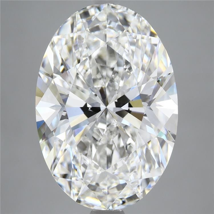 8.01 ct. oval Lab Grown Diamond front image
