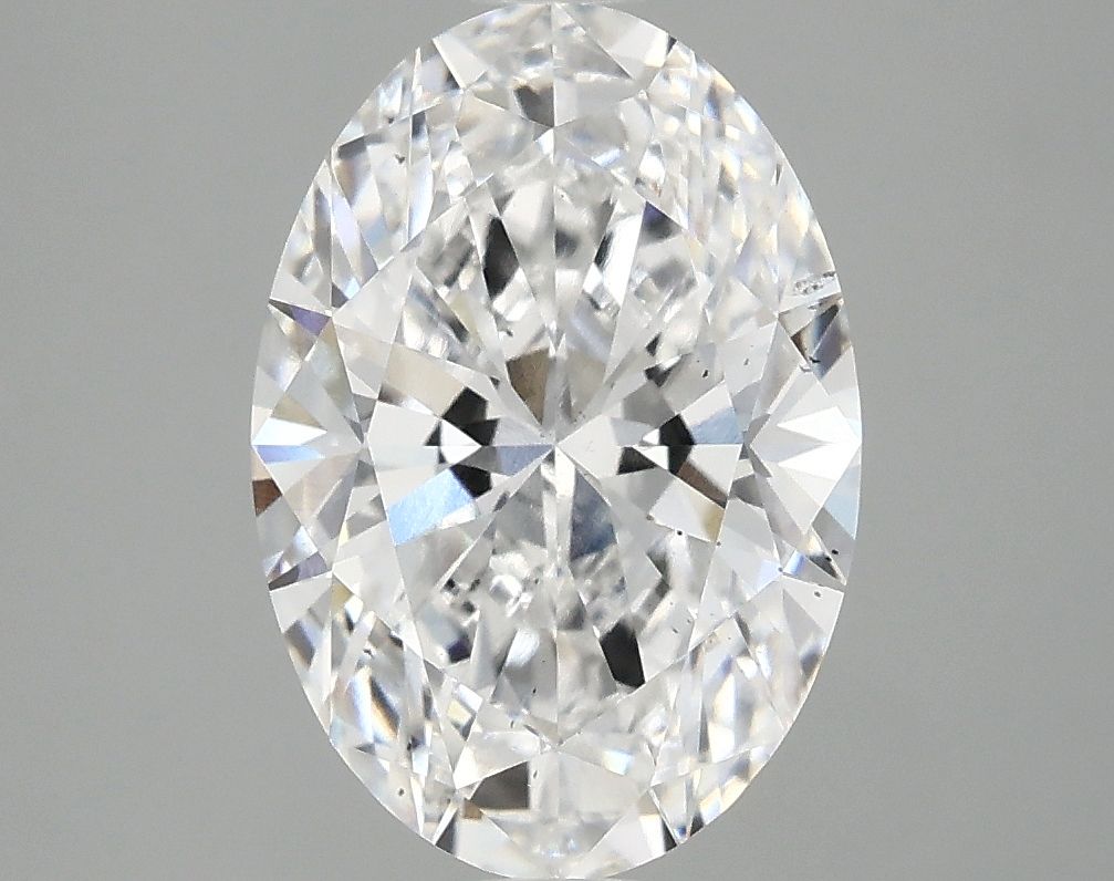 3.02 ct. oval Lab Grown Diamond front image