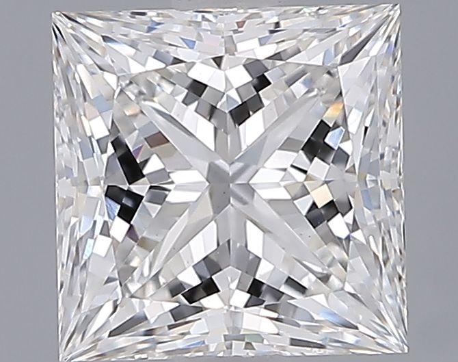 1.90 ct. princess Lab Grown Diamond front image