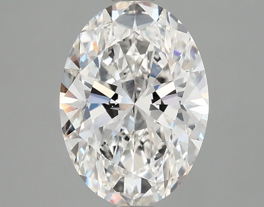 2.08 ct. oval Lab Grown Diamond front image