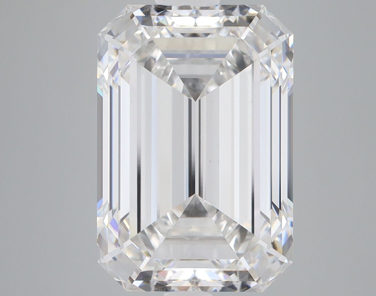 8.05 ct. emerald Lab Grown Diamond front image