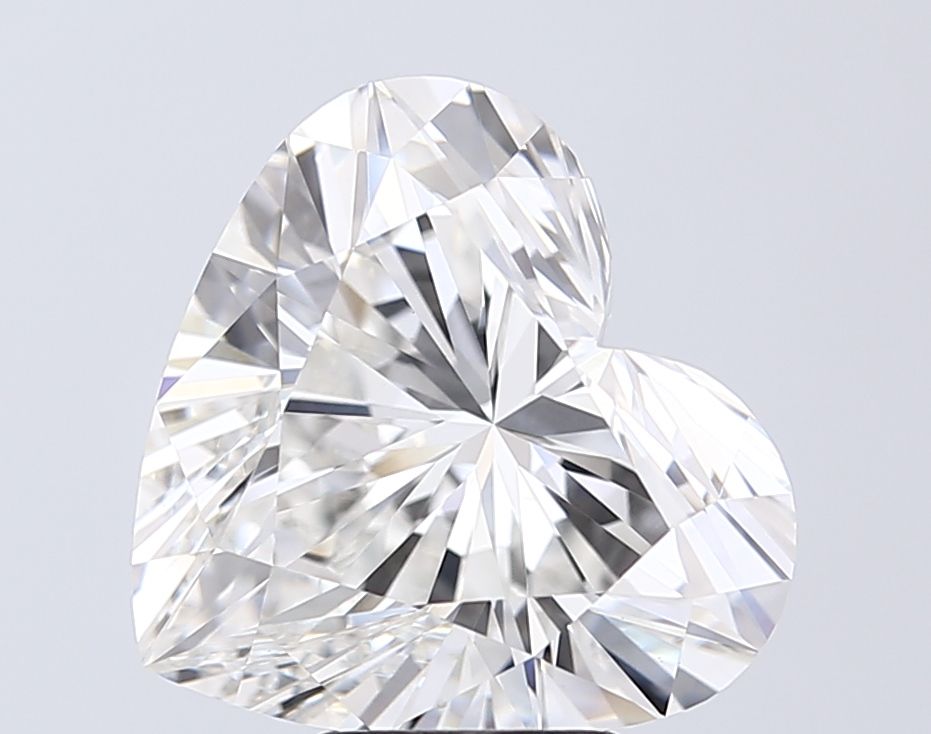 6.07 ct. heart Lab Grown Diamond front image