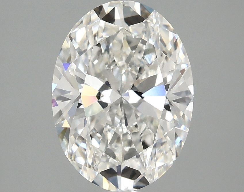 2.02 ct. oval Lab Grown Diamond front image