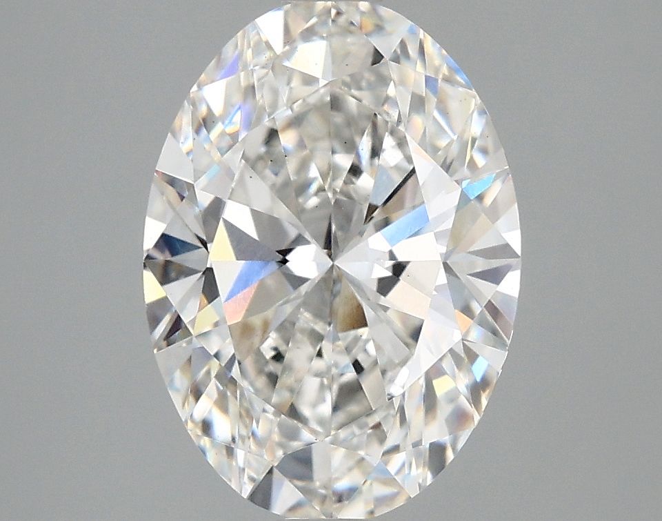 2.92 ct. oval Lab Grown Diamond front image