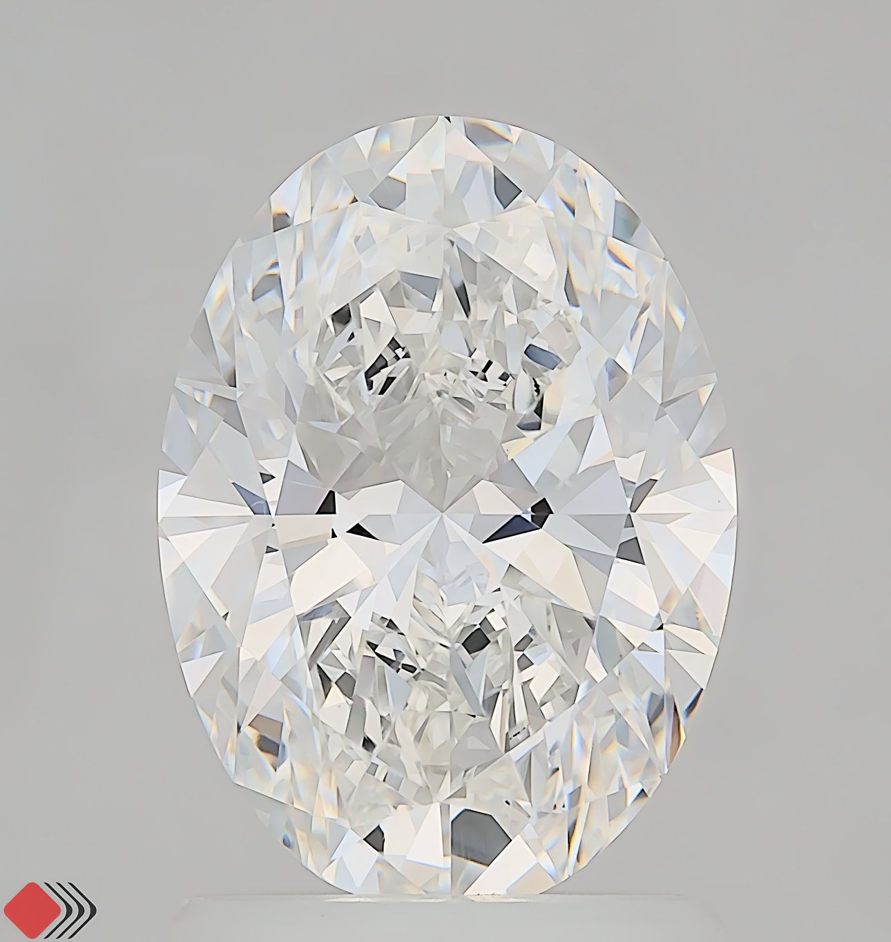 1.57 ct. oval Lab Grown Diamond front image