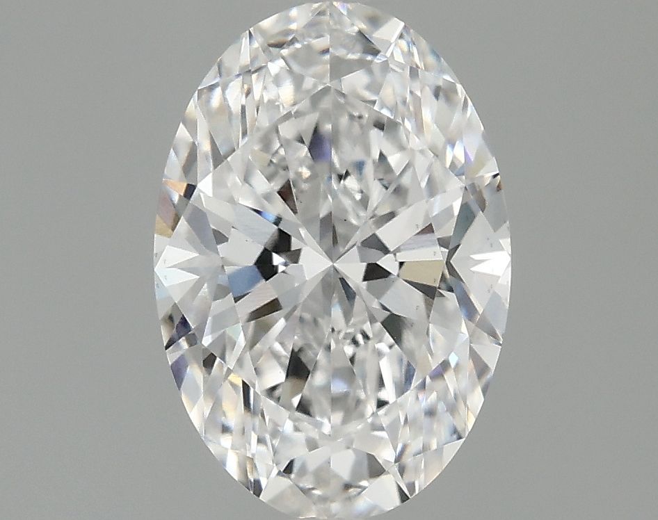 1.10 ct. oval Lab Grown Diamond front image
