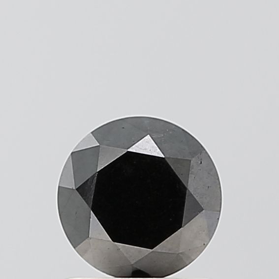 0.95 Carat Round Diamond Black VS1