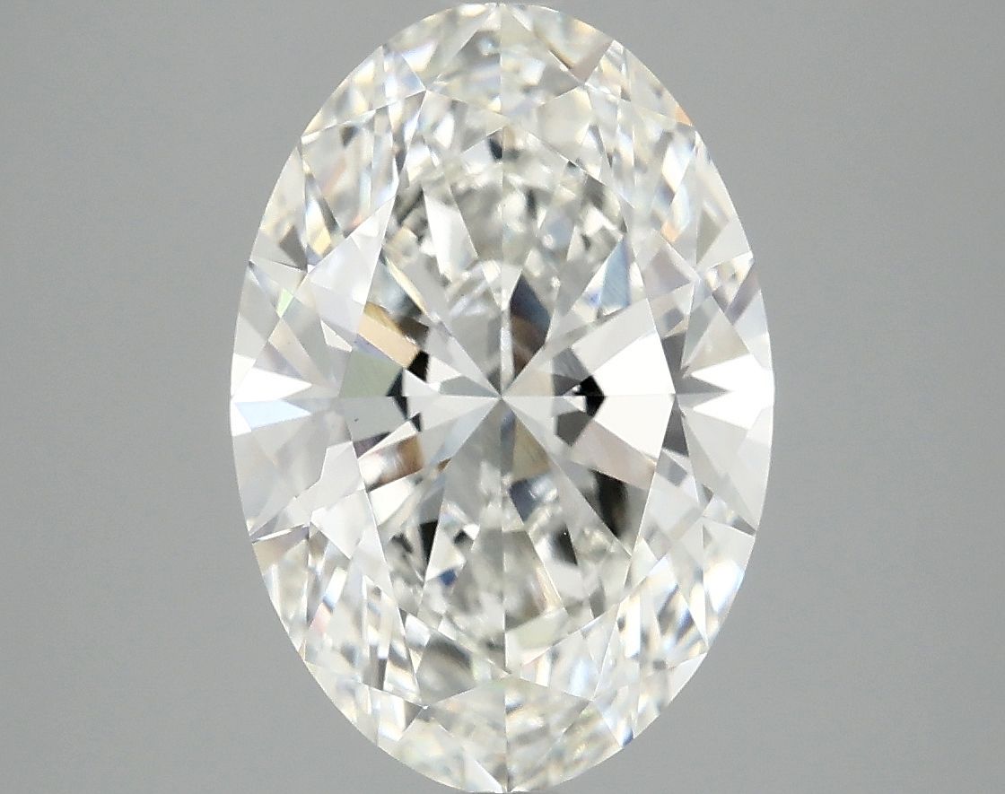 4.05 ct. oval Lab Grown Diamond front image