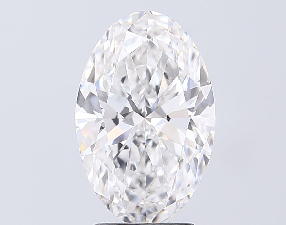 3.01 ct. oval Lab Grown Diamond front image