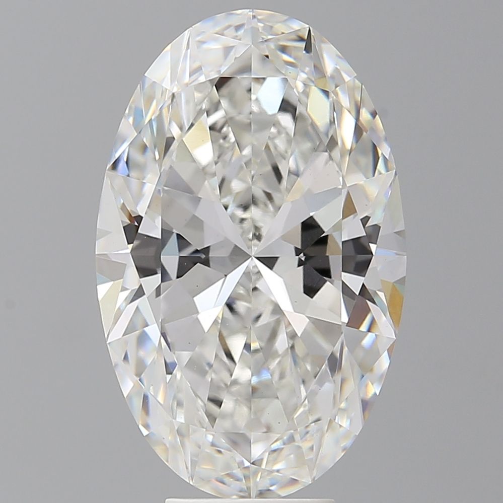 7.60 ct. oval Lab Grown Diamond front image