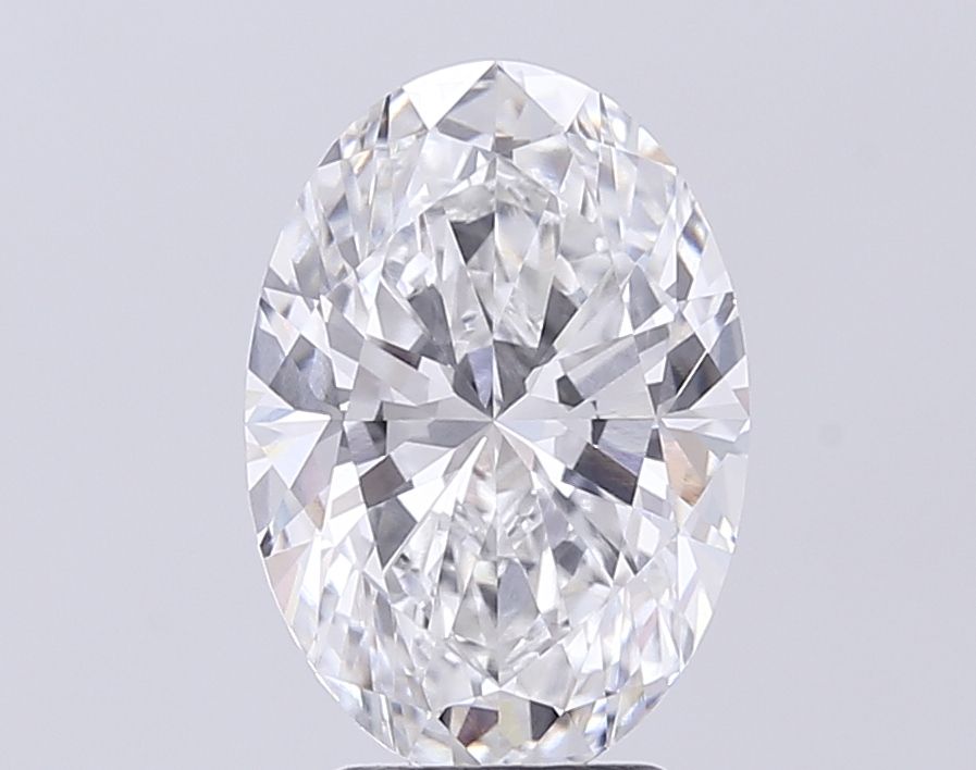 3.57 ct. oval Lab Grown Diamond front image