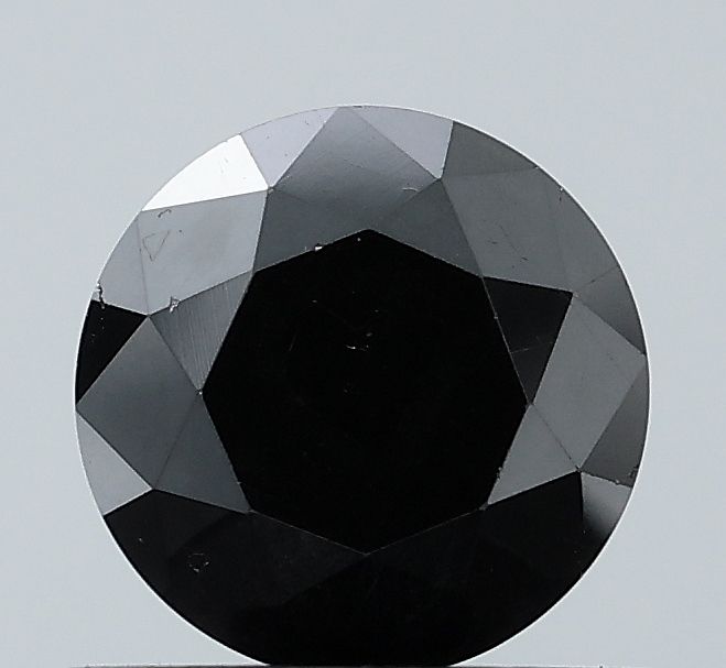 0.9 Carat Round Diamond Black VS1