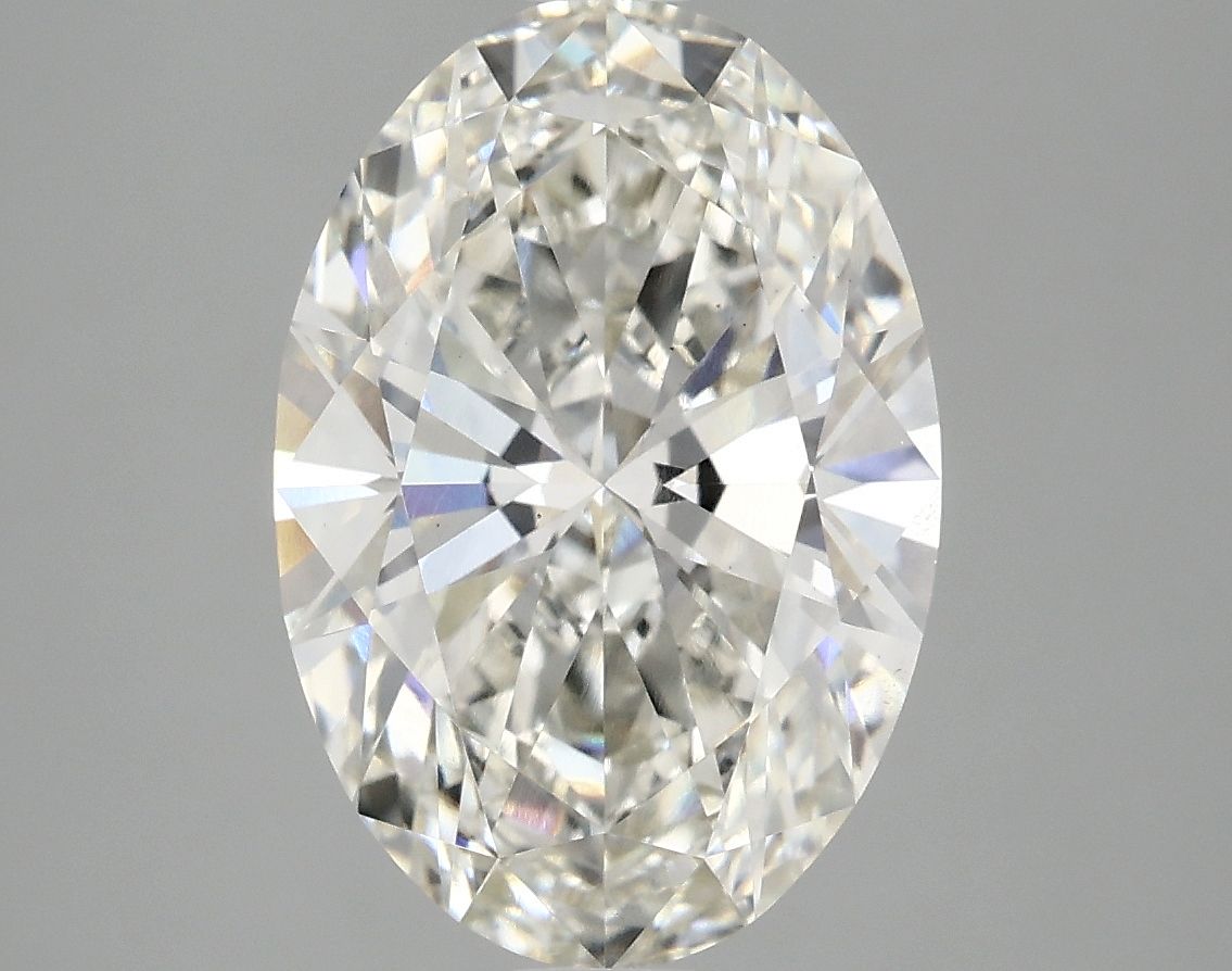 3.82 ct. oval Lab Grown Diamond front image