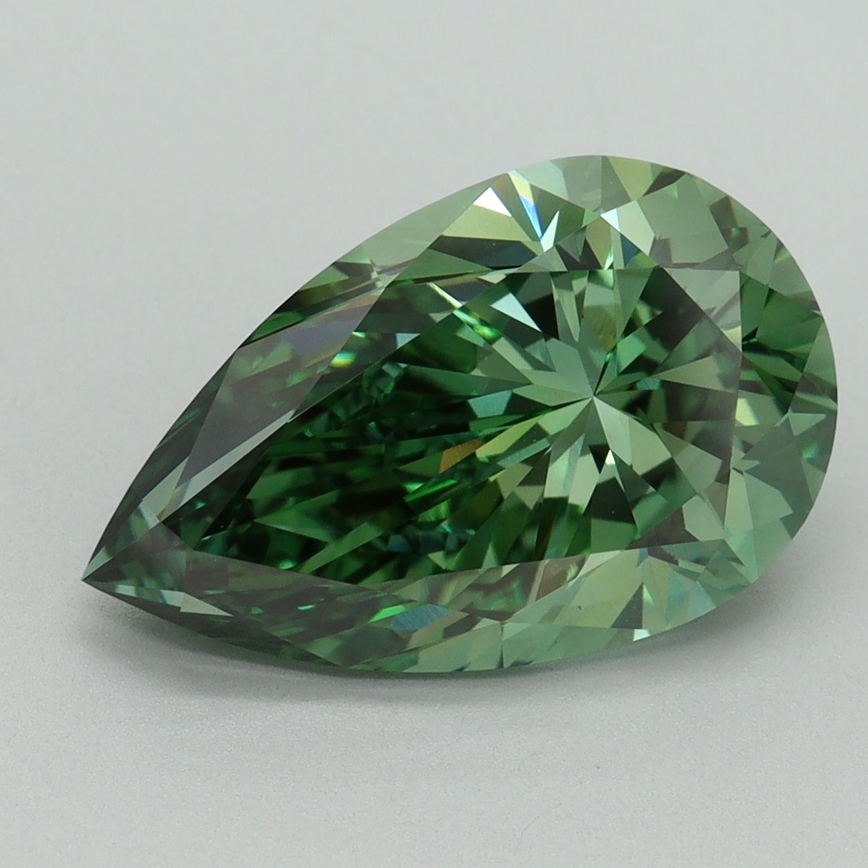 5.37 ct. pear Lab Grown Diamond front image