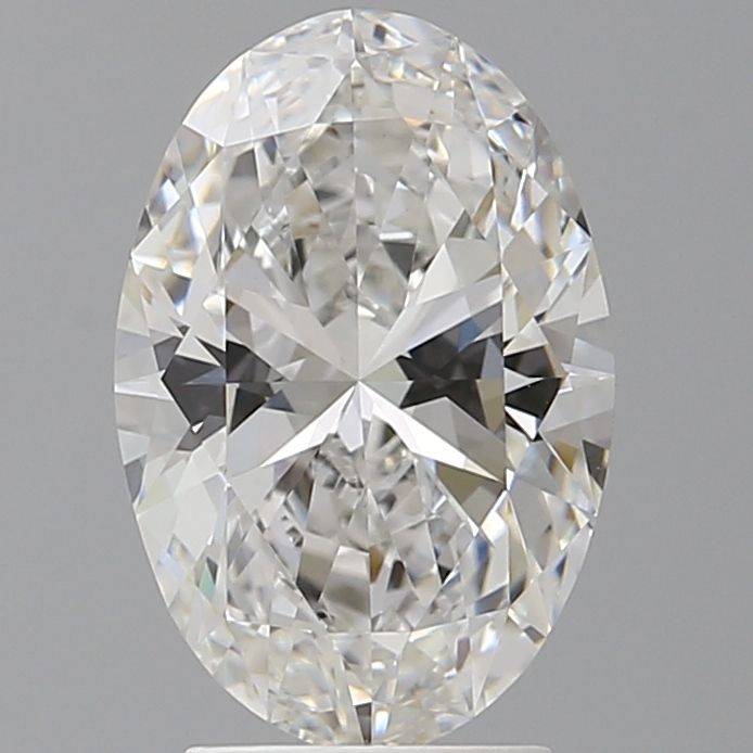 2.98 ct. oval Lab Grown Diamond front image