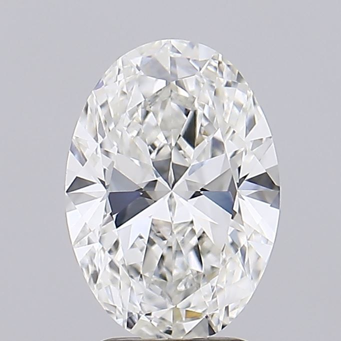 2.04 ct. oval Lab Grown Diamond front image
