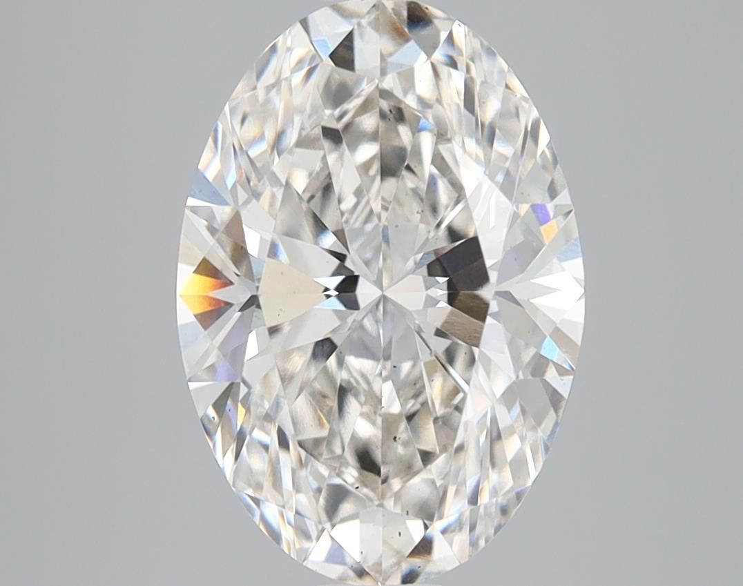 3.02 ct. oval Lab Grown Diamond front image