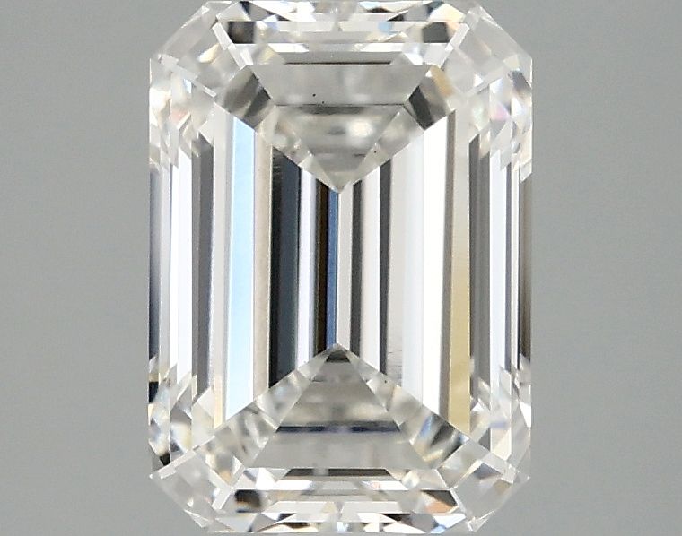 2.57 ct. emerald Lab Grown Diamond front image