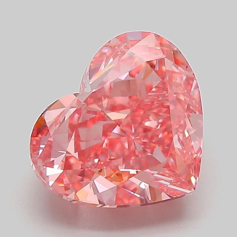 3.08 ct. heart Lab Grown Diamond front image