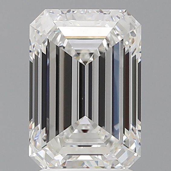 2.60 ct. emerald Lab Grown Diamond front image