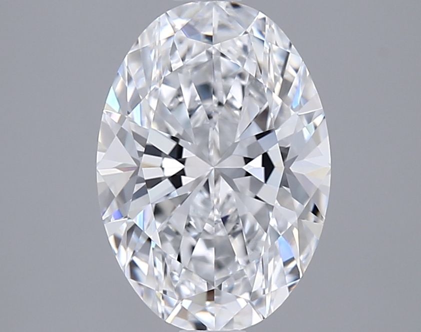 2.08 ct. oval Lab Grown Diamond front image