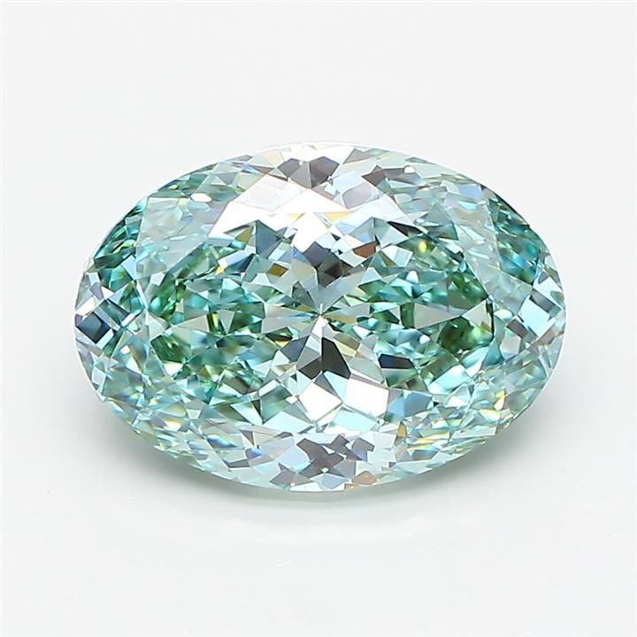 4.19 ct. oval Lab Grown Diamond front image