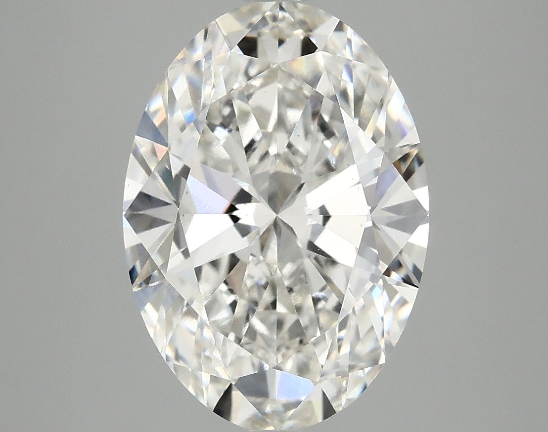 4.09 ct. oval Lab Grown Diamond front image