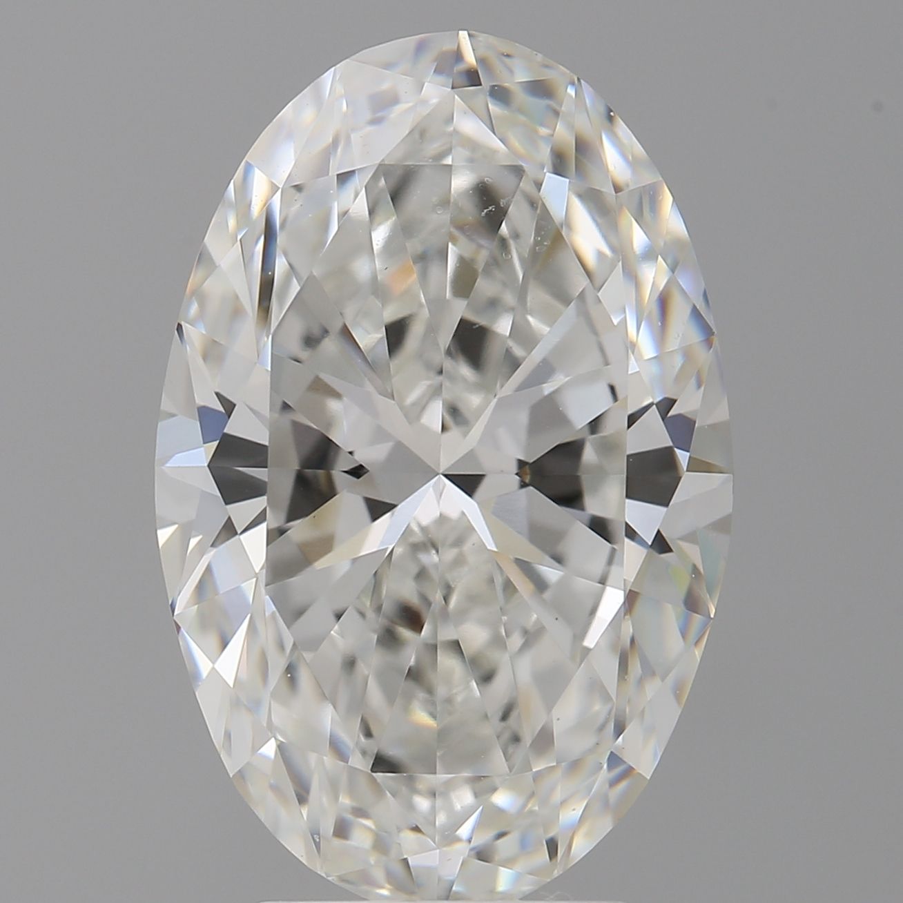 4.56 ct. oval Lab Grown Diamond front image