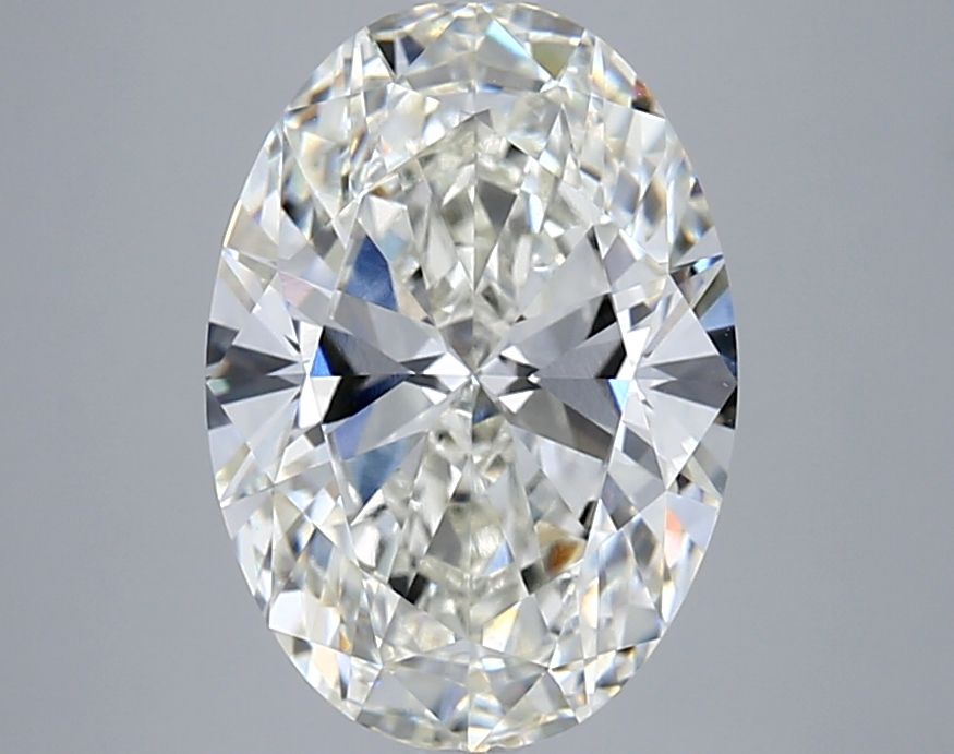 5.04 ct. oval Lab Grown Diamond front image