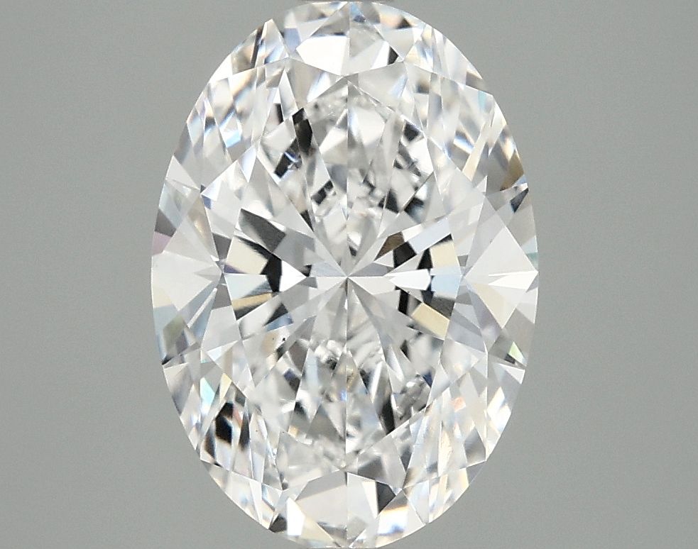 3.09 ct. oval Lab Grown Diamond front image