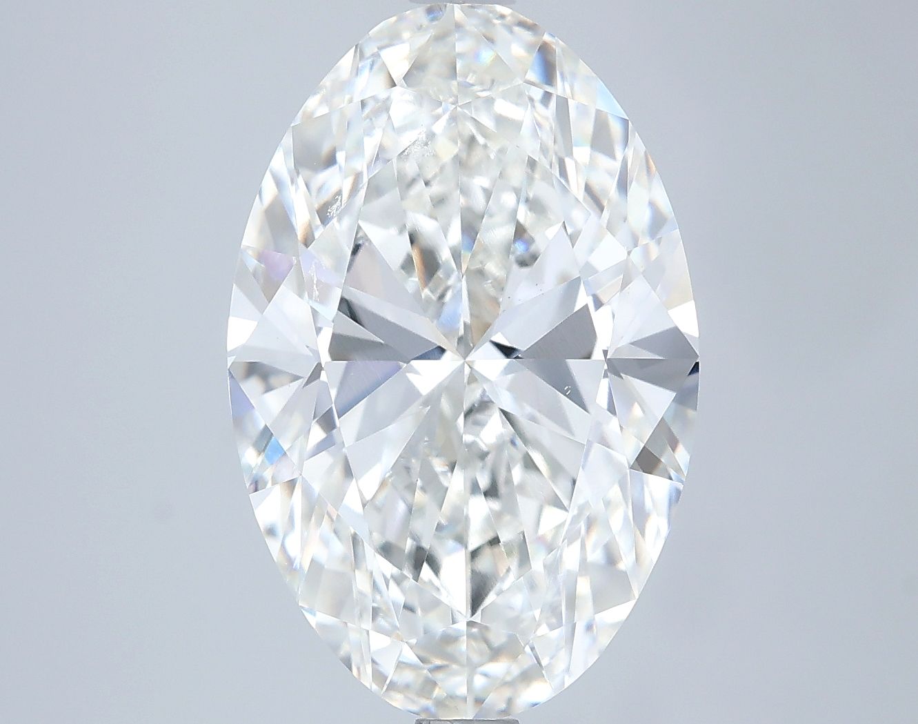 5.51 ct. oval Lab Grown Diamond front image