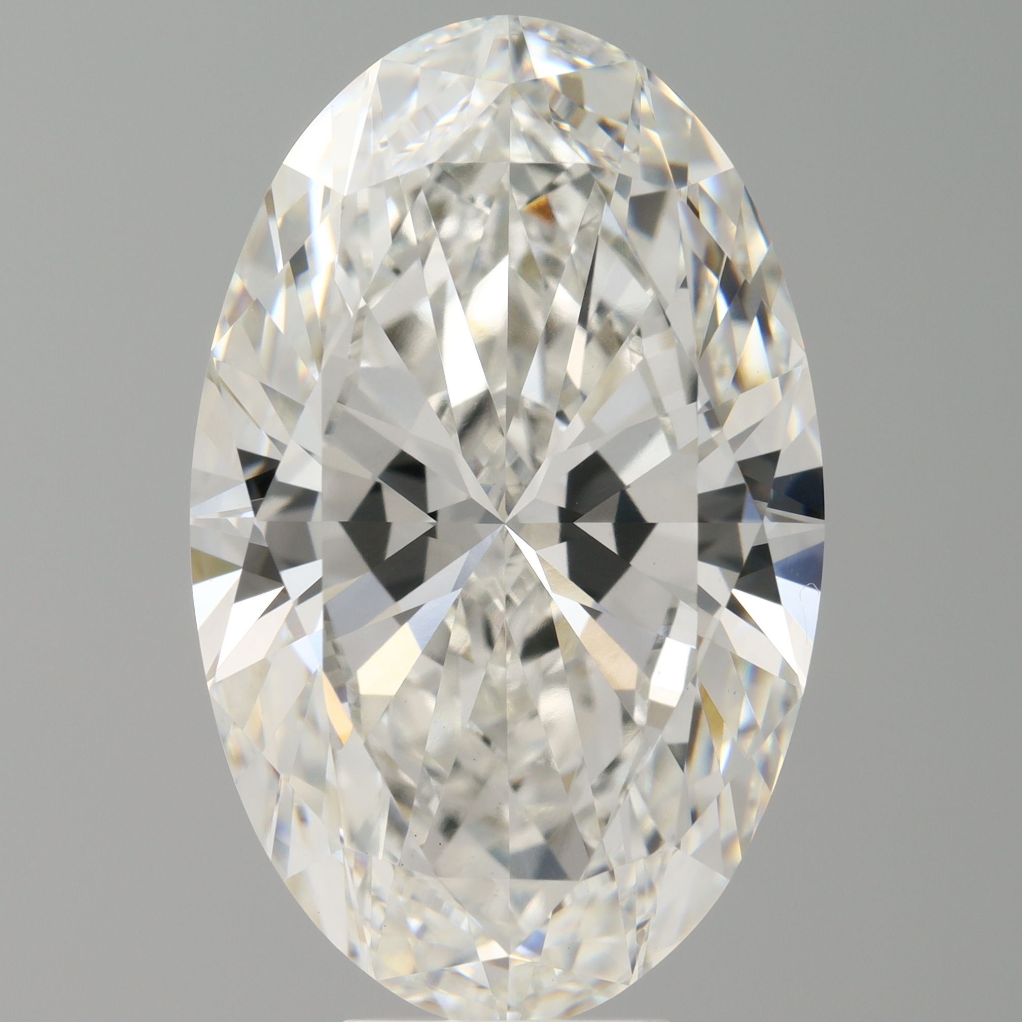 9.08 ct. oval Lab Grown Diamond front image