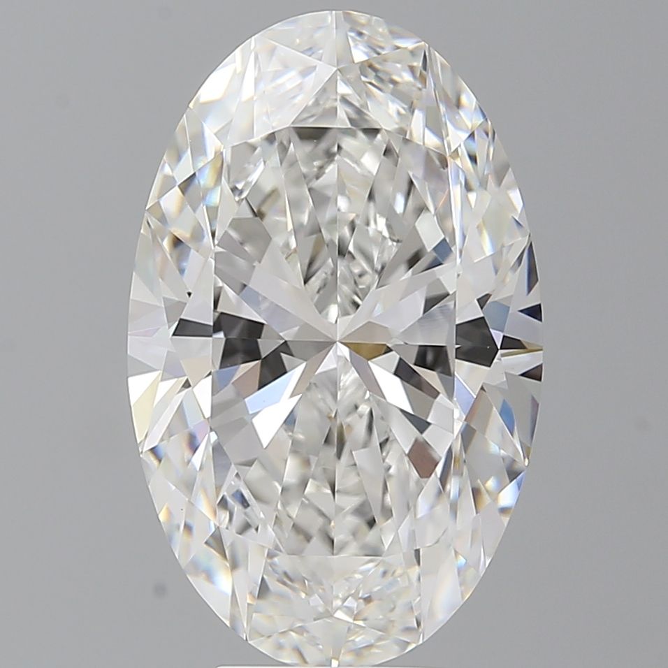 7.10 ct. oval Lab Grown Diamond front image