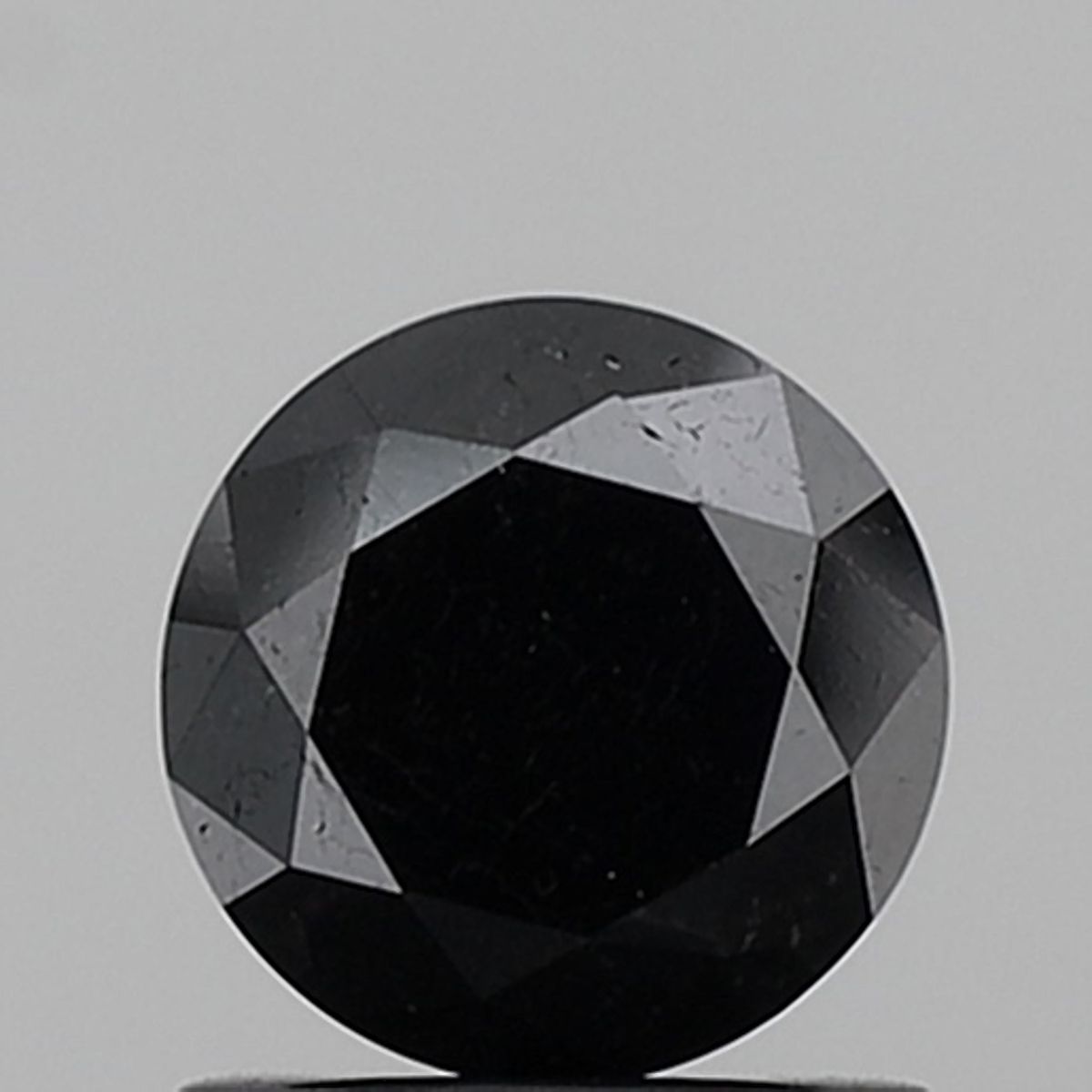 1.17 Carat Round Diamond Fancy Black VS1
