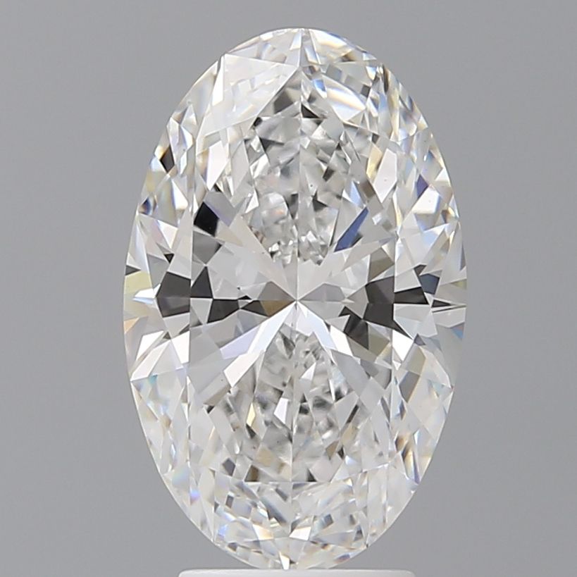 4.05 ct. oval Lab Grown Diamond front image