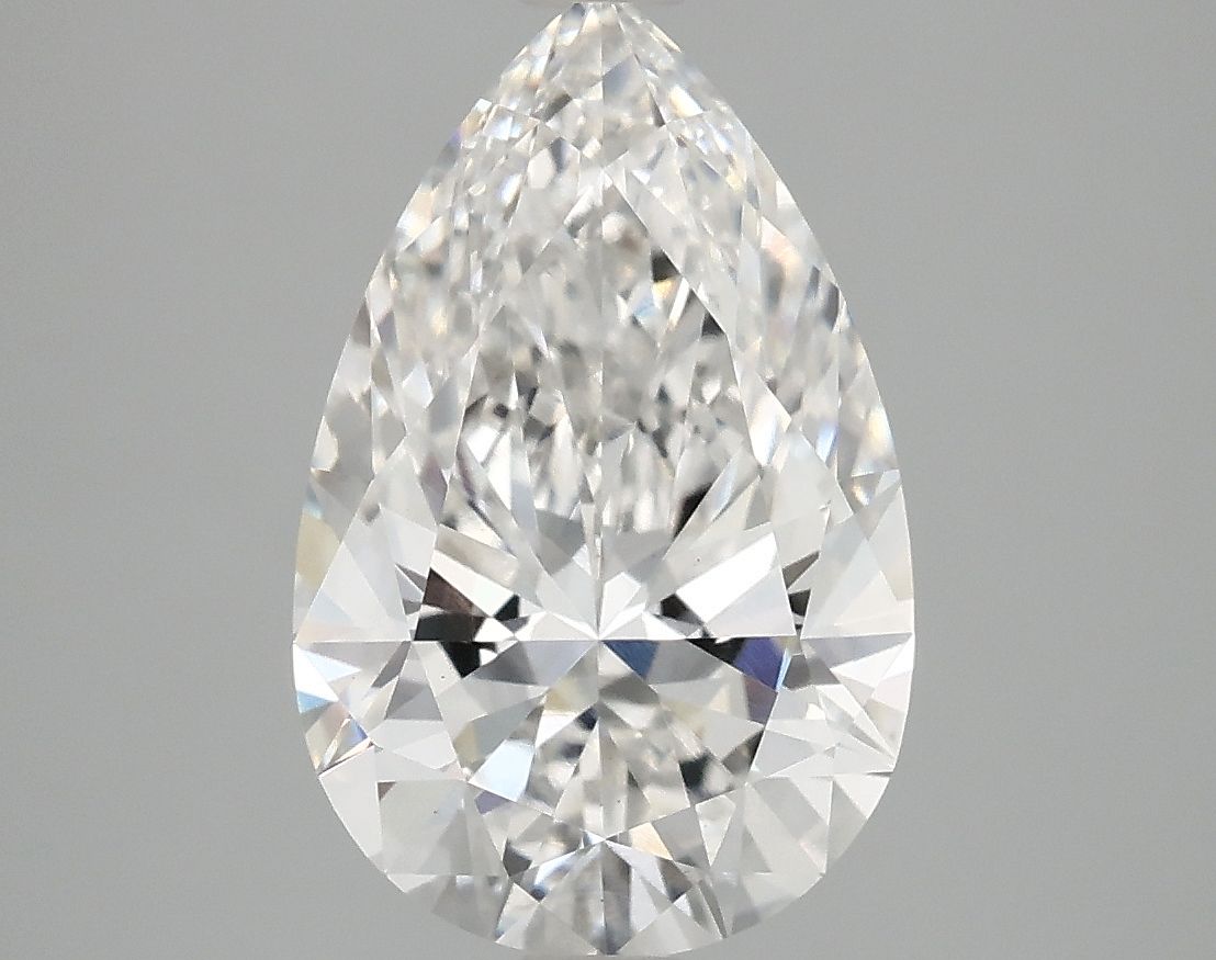 3.08 carat f VS1 EX Cut IGI pear diamond
