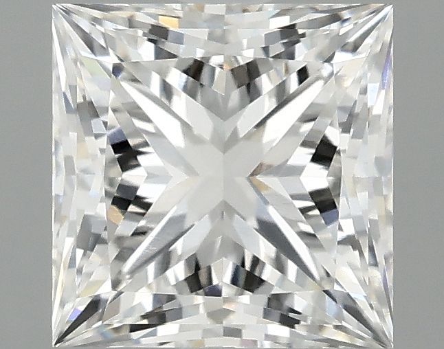 2.09 ct. princess Lab Grown Diamond front image