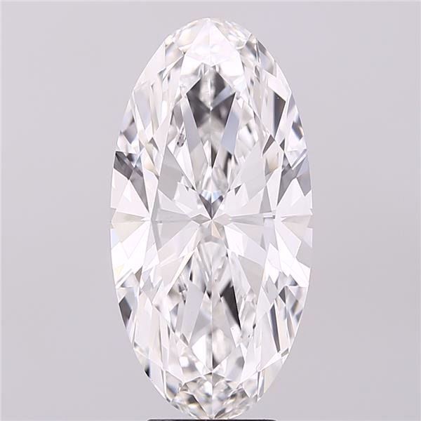 5.31 ct. oval Lab Grown Diamond front image