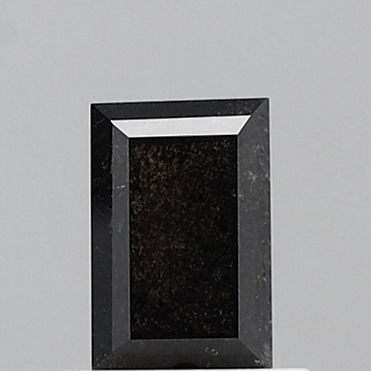 0.84 Carat Baguette Diamond Salt and Pepper VVS2