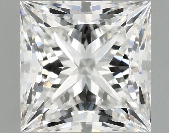 2.08 ct. princess Lab Grown Diamond front image