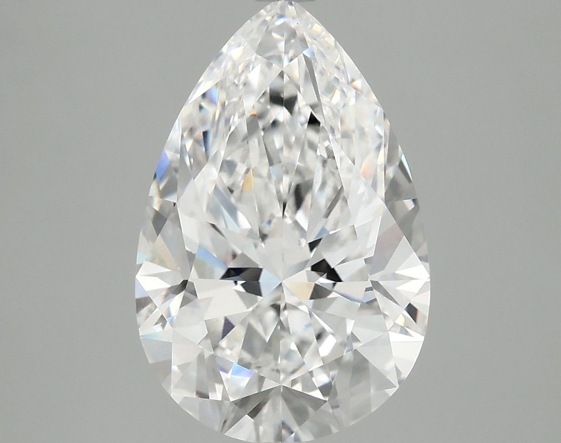 3.96 ct. pear Lab Grown Diamond front image