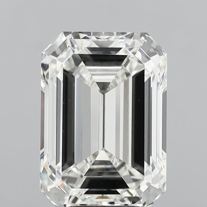 5.52 ct. emerald Lab Grown Diamond front image