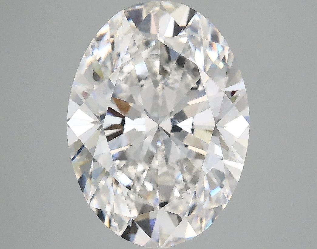 3.92 ct. oval Lab Grown Diamond front image