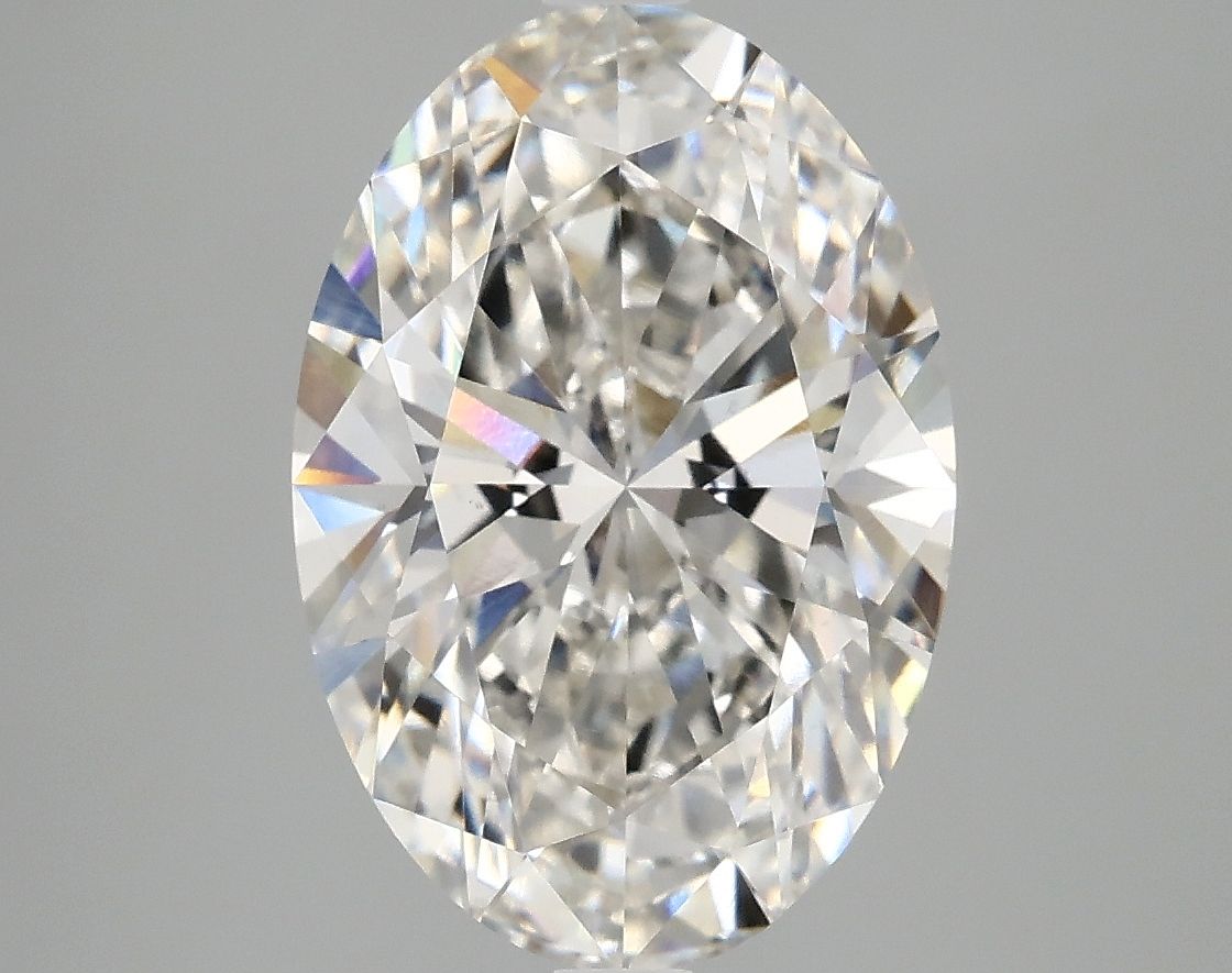 4.10 ct. oval Lab Grown Diamond front image