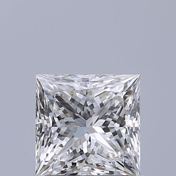 0.61 Carat Princess Diamond D VVS2