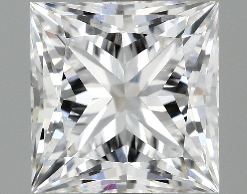 2.10 ct. princess Lab Grown Diamond front image