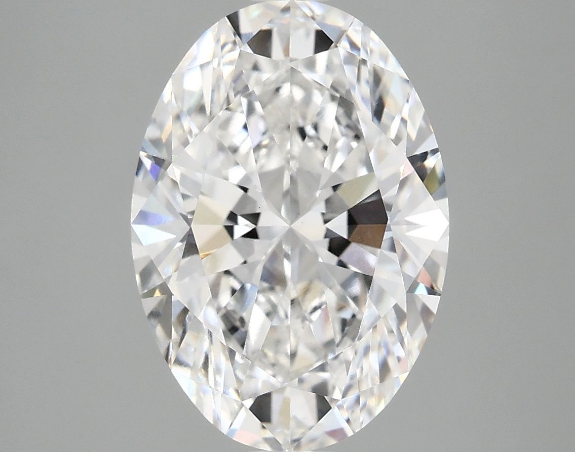 4.08 ct. oval Lab Grown Diamond front image