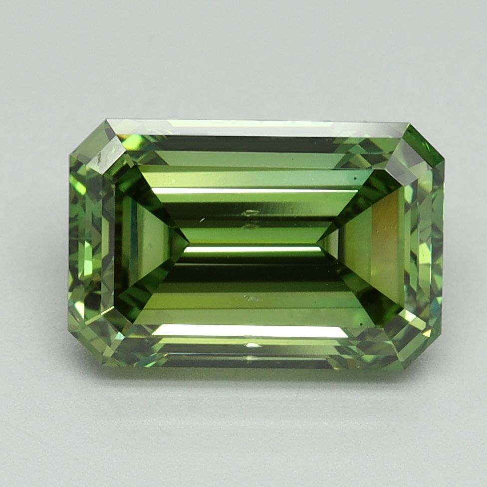 3.03 ct. emerald Lab Grown Diamond front image