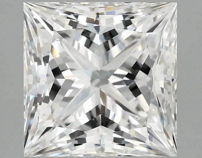 2.10 ct. princess Lab Grown Diamond front image