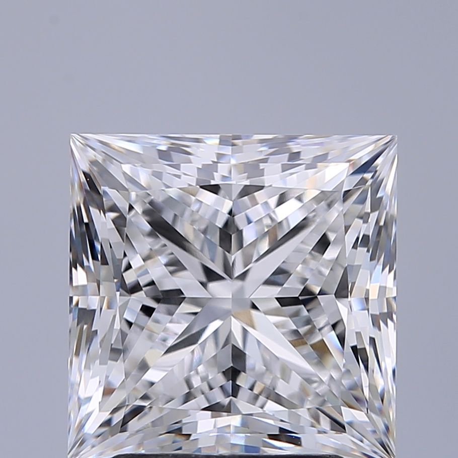 2.74 ct. princess Lab Grown Diamond front image